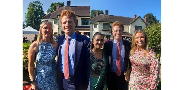 Raise join Joe Kennedy III at the US Consulate 4th July Garden Party