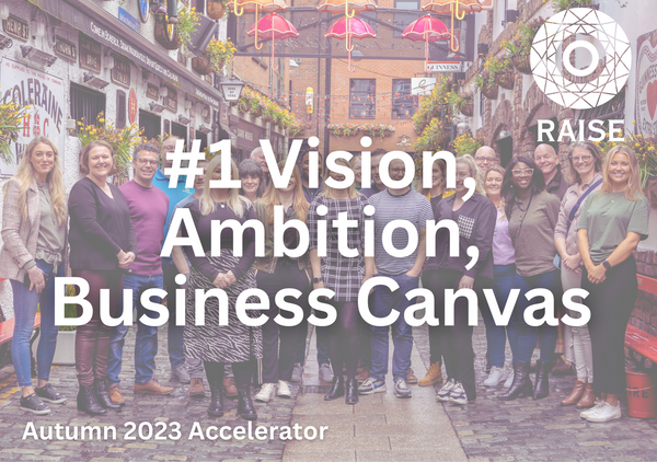 #1 Vision, Ambition, Business Canvas