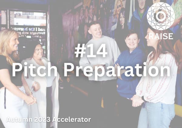 #14 Pitch Preparation